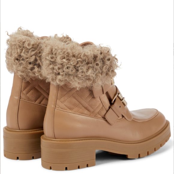 Aquazzura Ryan Lug-Sole Bootie size 8.5B - Picture 10 of 11